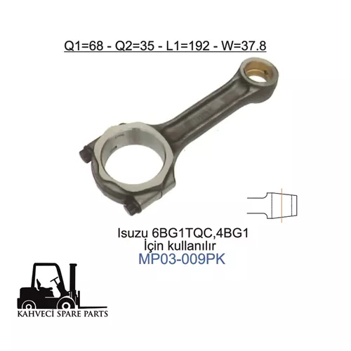 MP03-009PK - Piston Kol