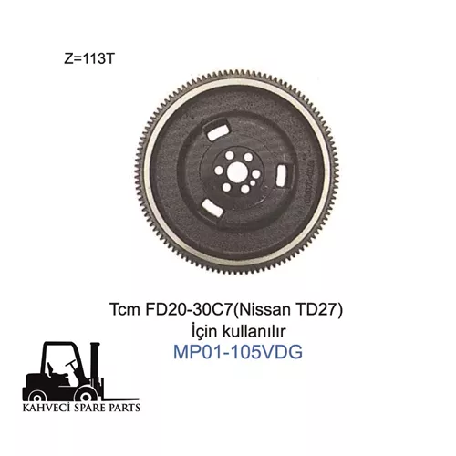 MP01-105VDG - Volan Dişli