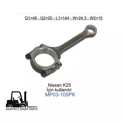 MP03-105PK - Piston Kol